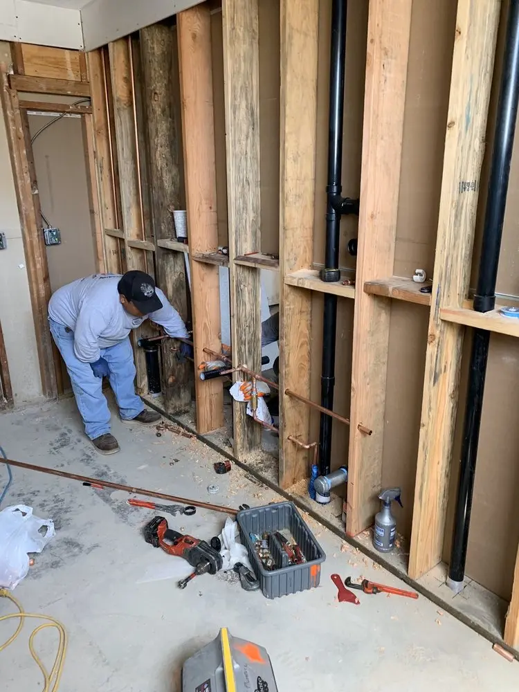 Commercial rough-in plumbing for Water Heater Replacement in Baker - Annapolis